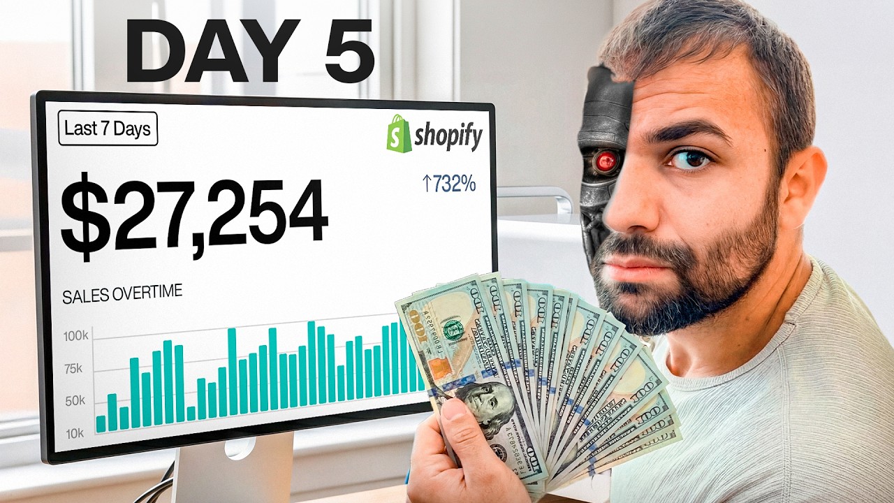 I Tried AI Dropshipping for 1 Week (RAW Results)