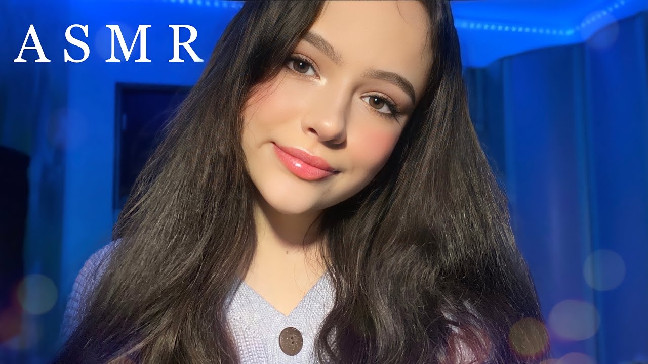 ASMR 🤤 UNINTELLIGIBLE WHISPER 💙 *mouth sounds*