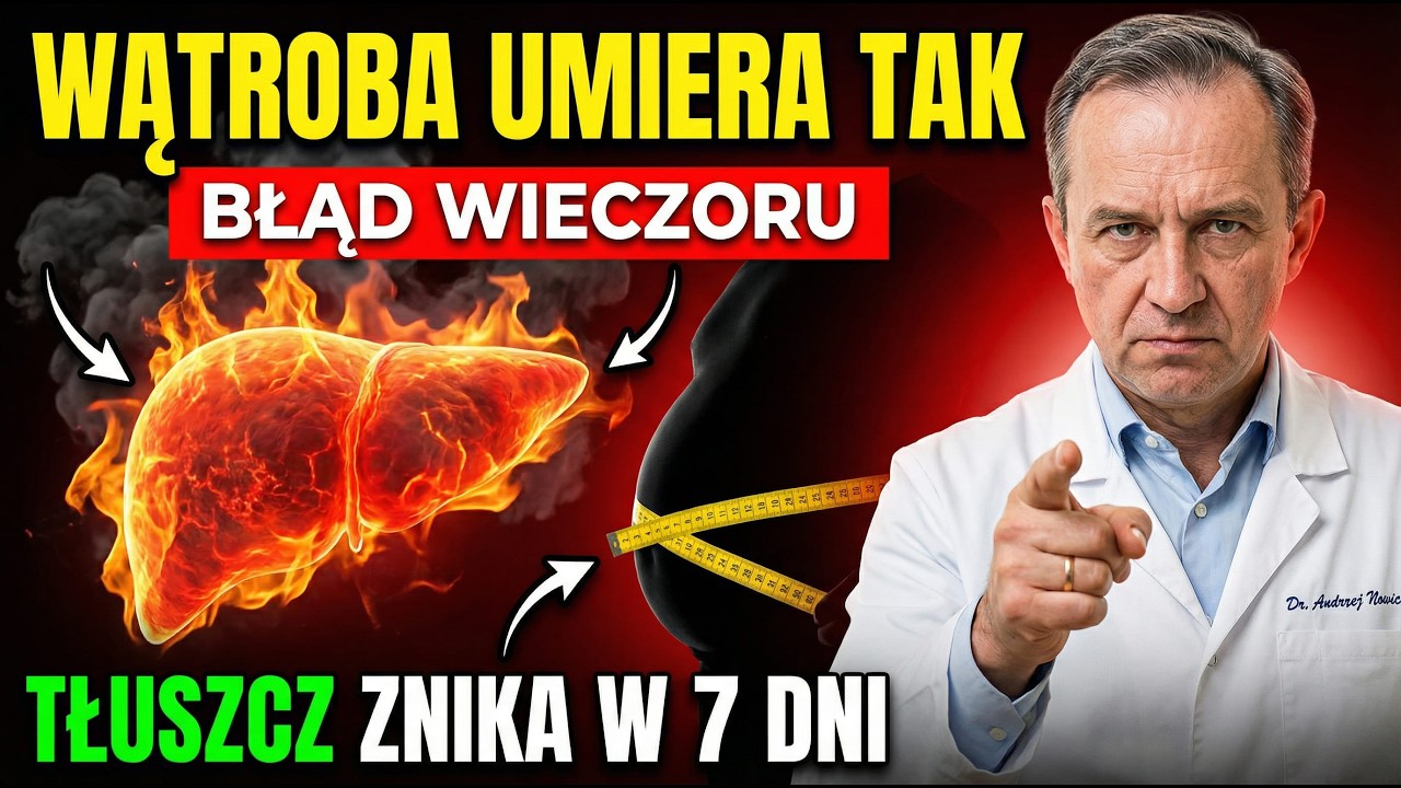 WĄTROBA JAK NOWA w 7 dni! Pij to rano, a tłuszcz zniknie | Lekarz wyjaśnia