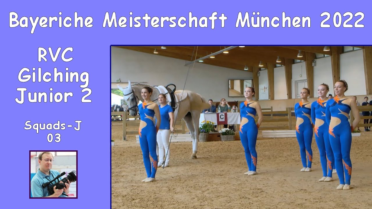 RVC Gilching Junior 2 - Squads-J 03 - Bayerische Meisterschaft M&uuml;nchen 2022
