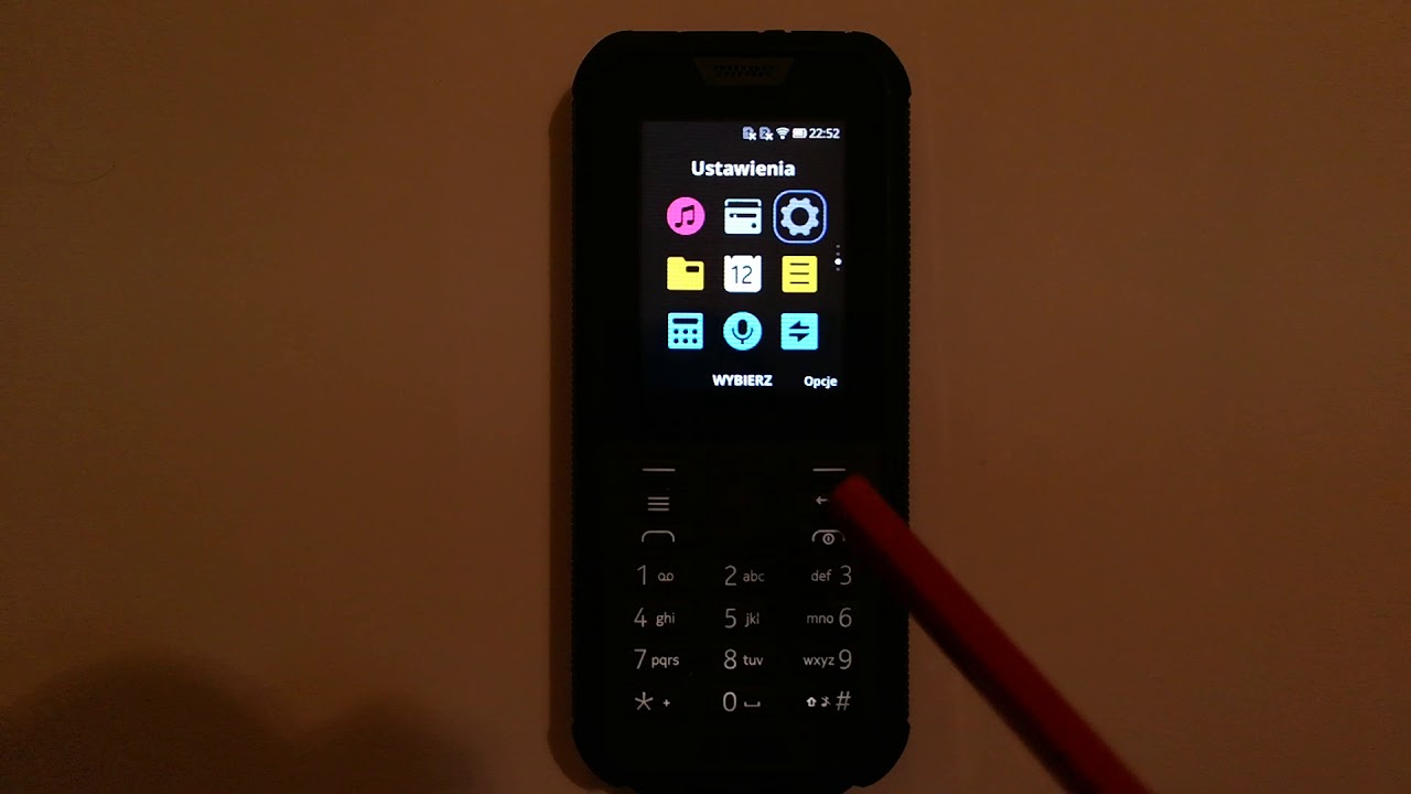 Nokia 800 Tough - wibracje