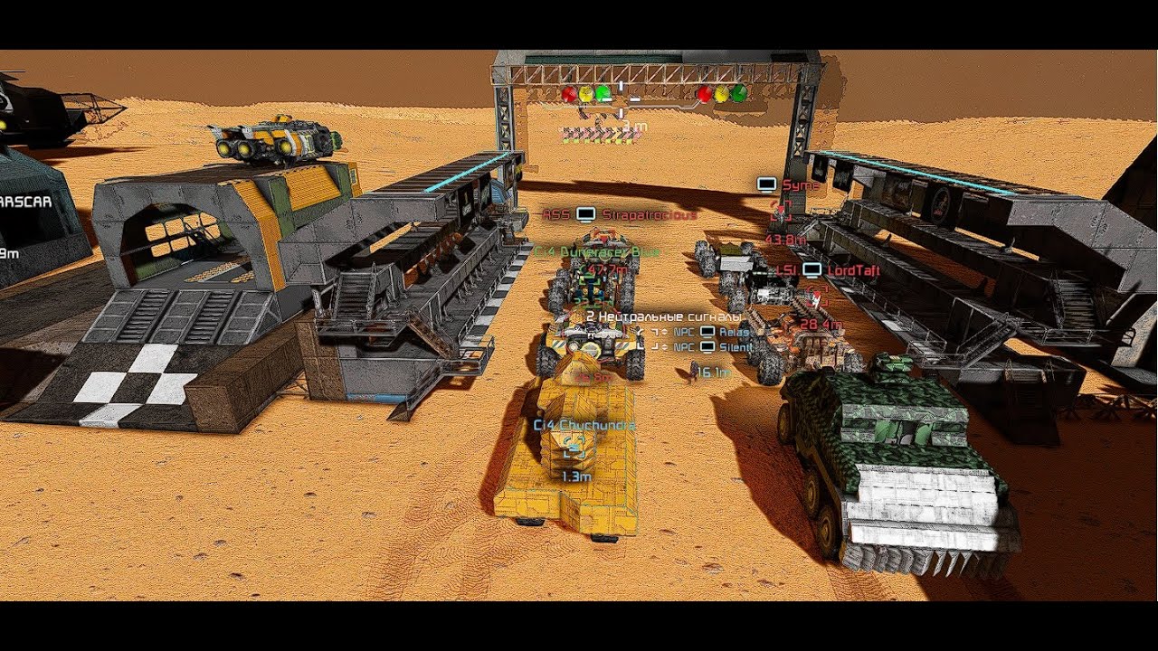 Space Engineers: MarsCar race