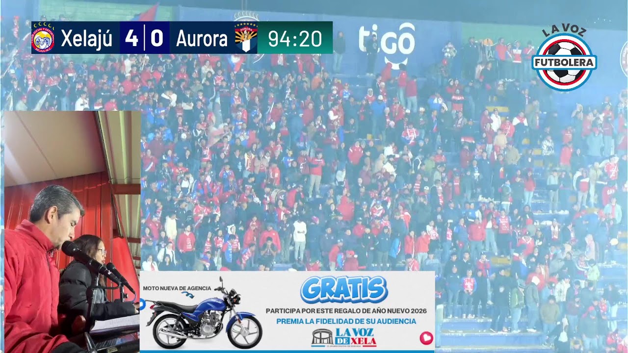 PARTIDO INAUGURAL EN VIVO