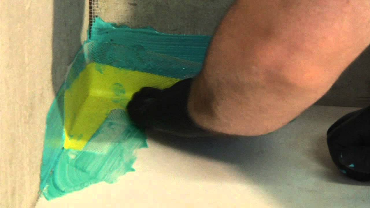 Part 5, Waterproofing - How to Install a European Wet Room with the Standard Fusion Shower Pan