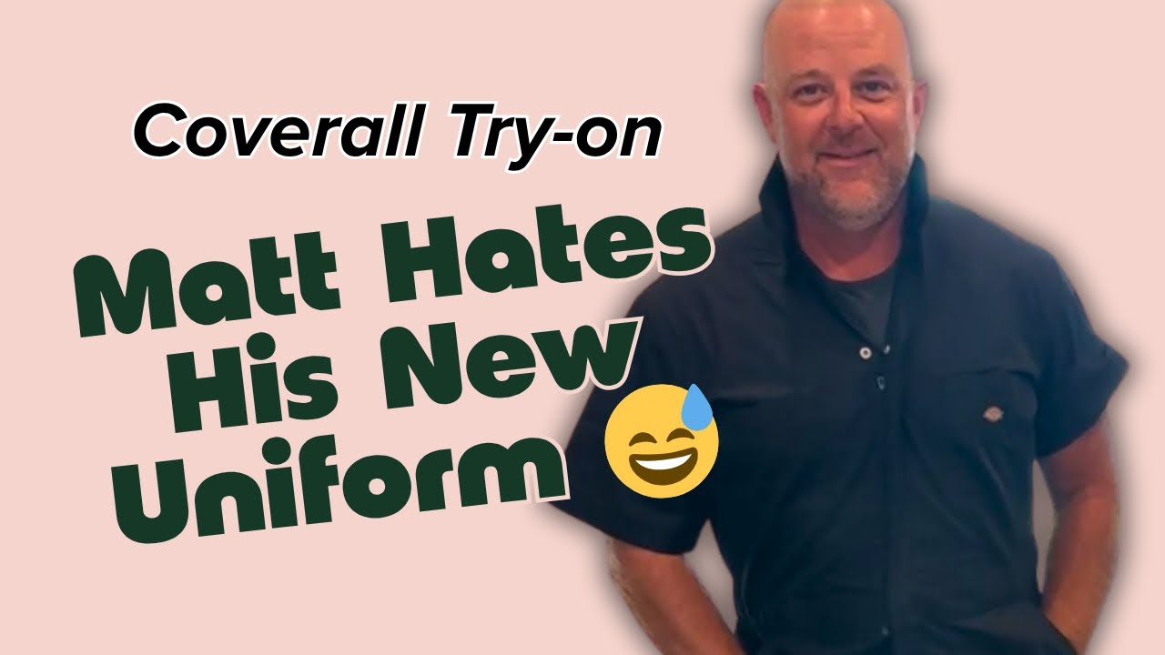 Matt Hates His New Uniform 😅 | VinylPop Coverall Try-On