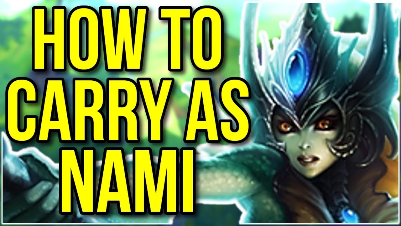 How to Carry as Nami | Full Game Commentary - League of Legends