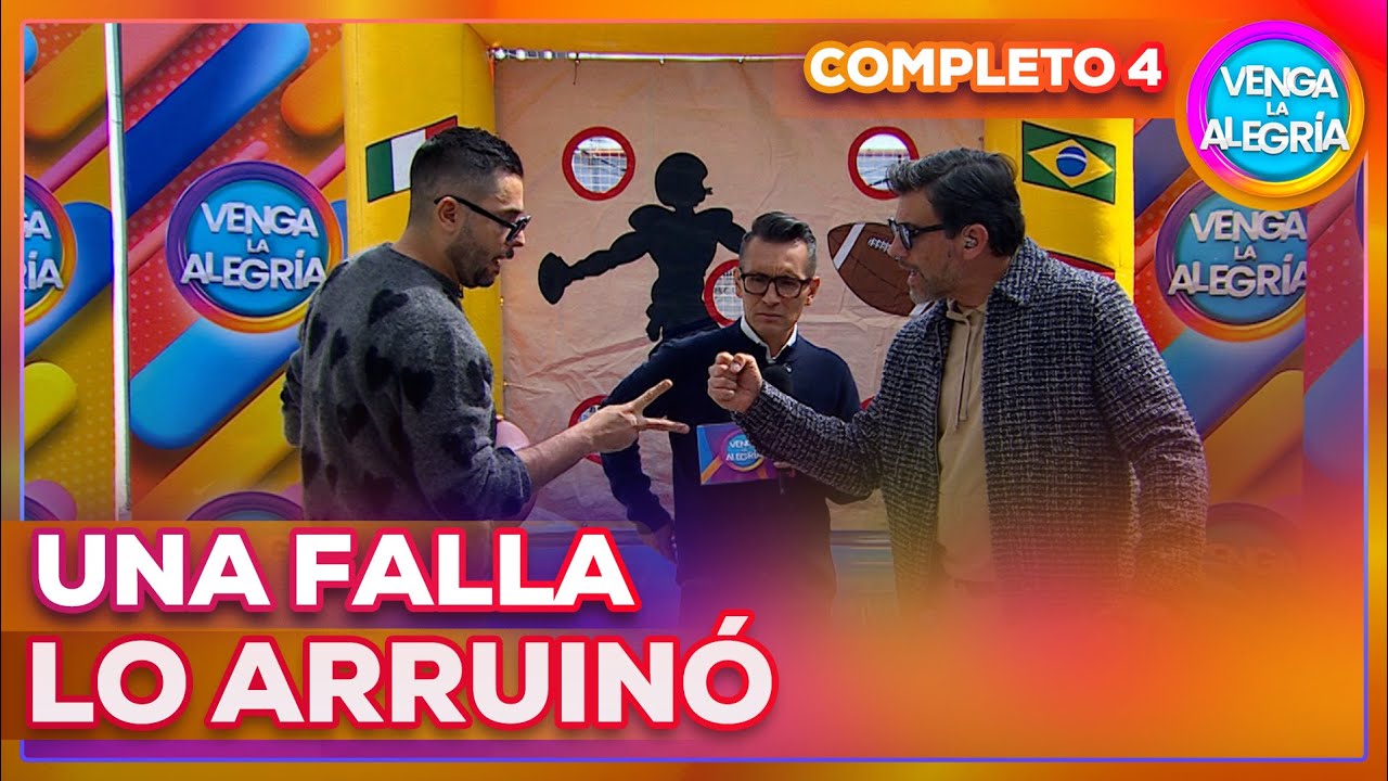 ¡El Desafío VLA estuvo al límite, pero una falla técnica lo arruinó todo! 😱🫣 | Venga La Alegría