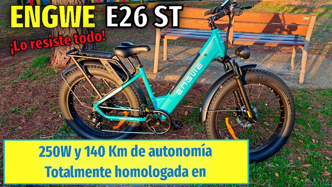 Bicicleta Eléctrica ENGWE E26 ST |UNBOXING Y MONTAJE PASO A PASO