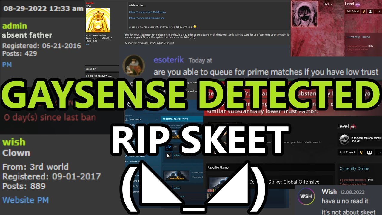 Skeet/Gamesense detected