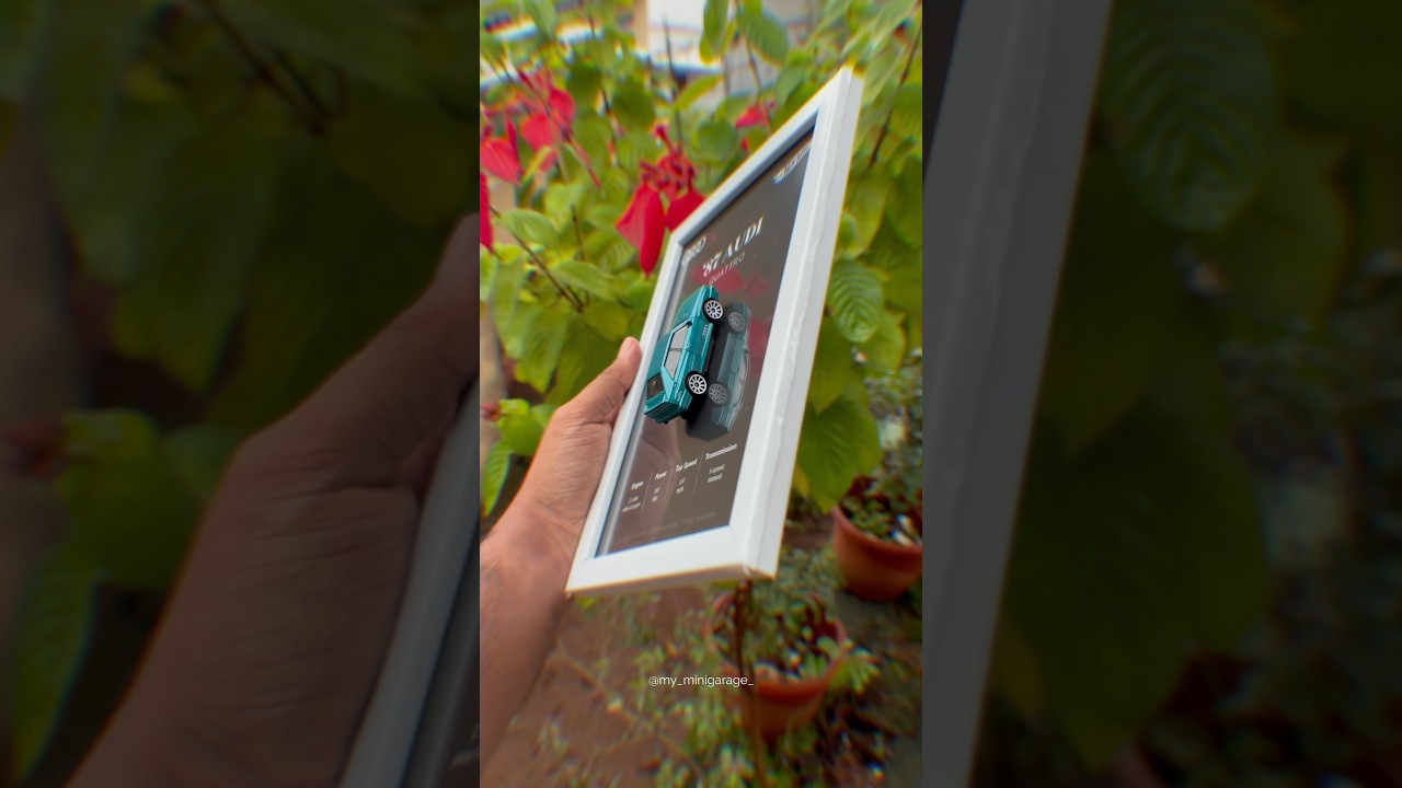 Tag your Hotwheels lover homie | 3D Hotwheels car frame @HotWheels