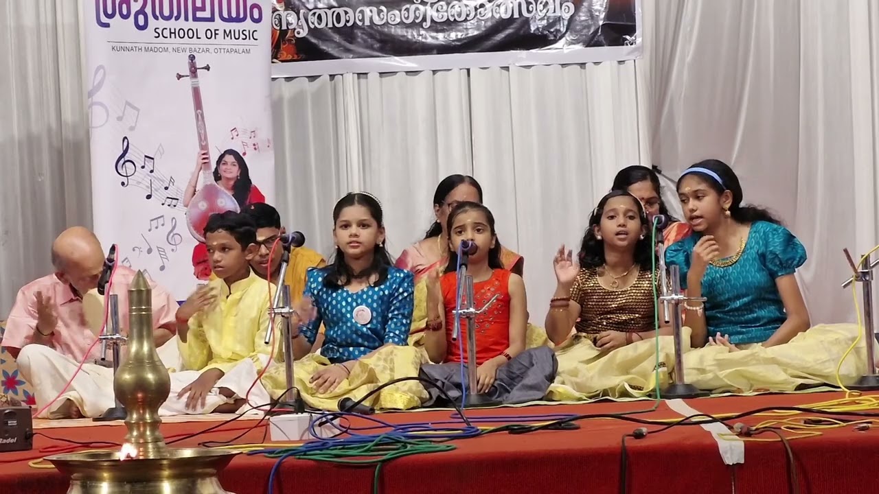 Shruthilayam School of Music – Navarathri Devotional Program | Sree Vettekkaran Kavu, Ottapalam
