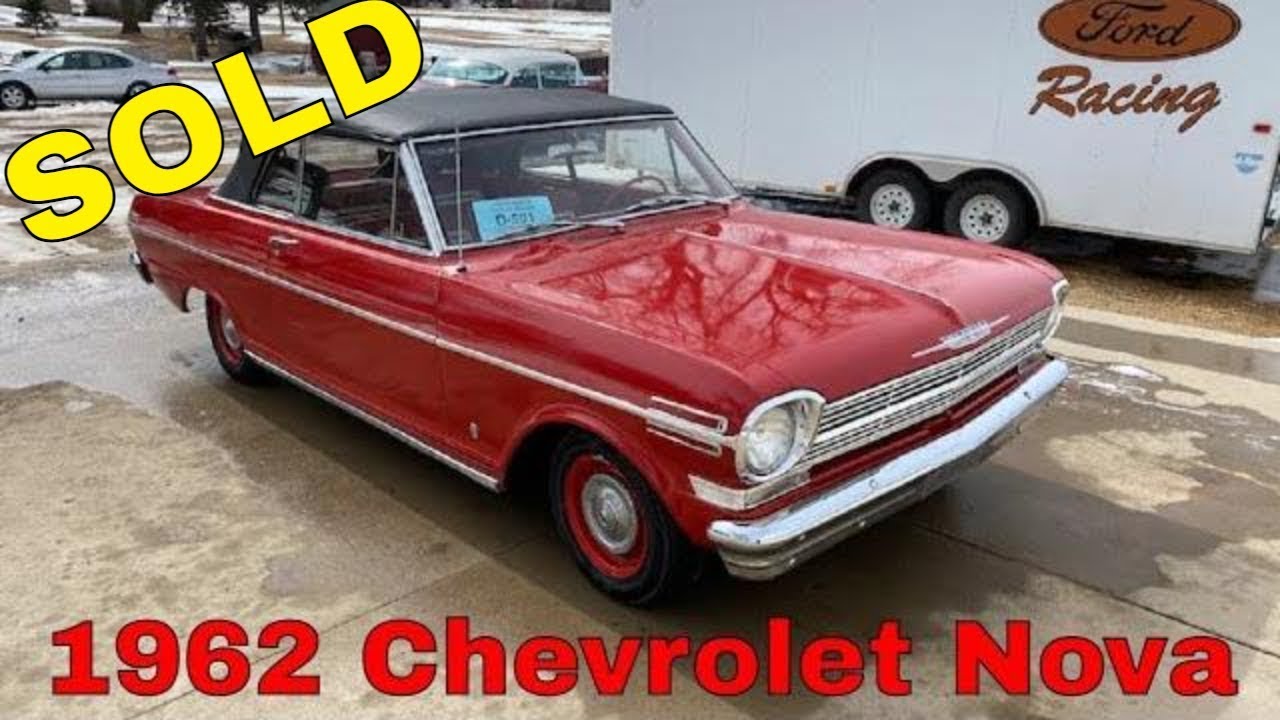 SOLD - 1962 Chevrolet Nova - Running
