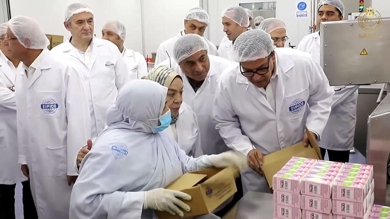 رئيس هيئة الدواء المصرية يشارك في جولة تفقدية بمصانع إيبيكو التابعة لمجموعة أكديما