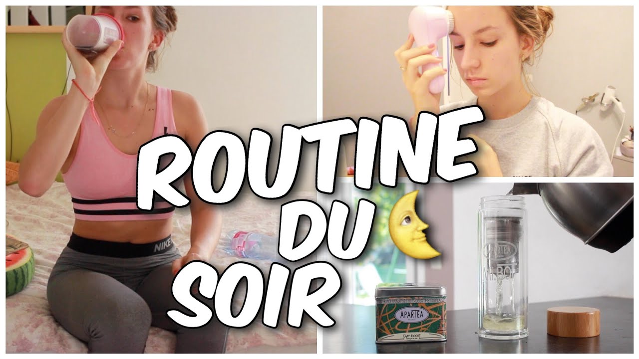 🍍 Routine du soir après les cours⎟back to school