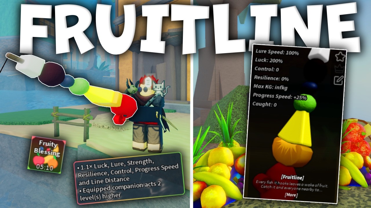 УСПЕЙ ПОЛУЧИТЬ ЛУЧШУЮ САППОРТ УДОЧКУ Fruitline В ФИШ | Fisch Roblox