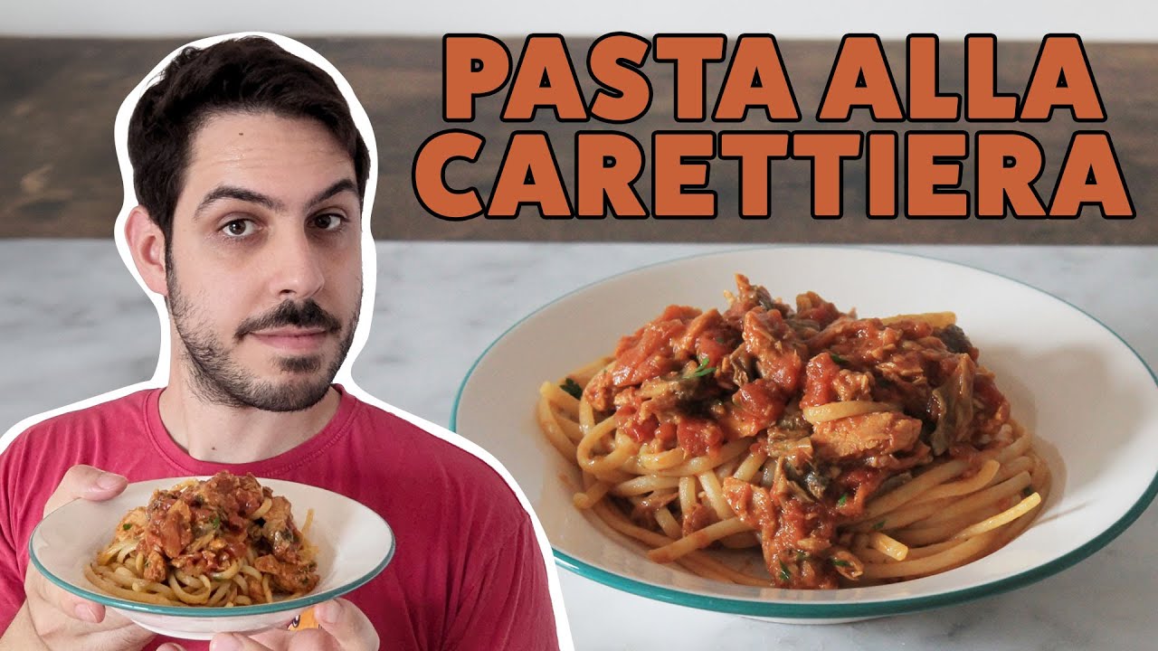 PASTA ALLA CARETTIERA - primo piatto tipico del ristorante romano 