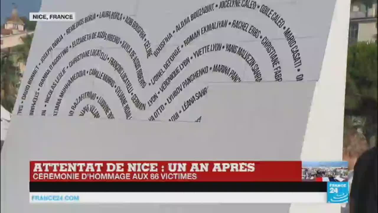 EDITION SPECIALE - Hommage 1 an après l''attentat de Nice