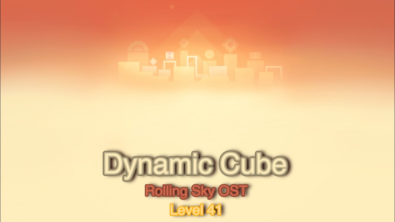 Rolling Sky - Dynamic Cube
