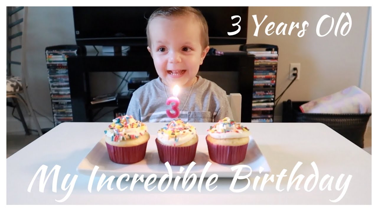 HAPPY BIRTHDAY EDDIE (3 YEARS OLD)