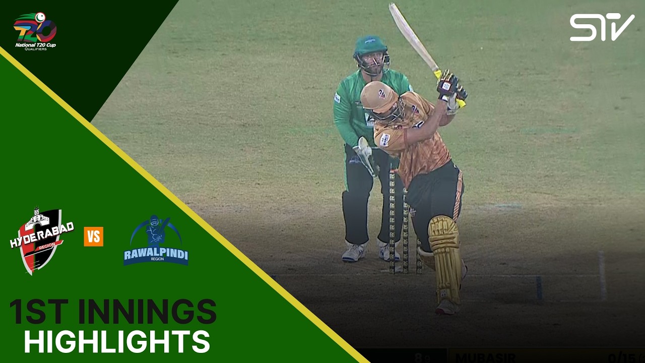 First Innings Highlights | Hyderabad vs Rawalpindi | ABS Developers NT20 Qualifier | M20 | MZA1U