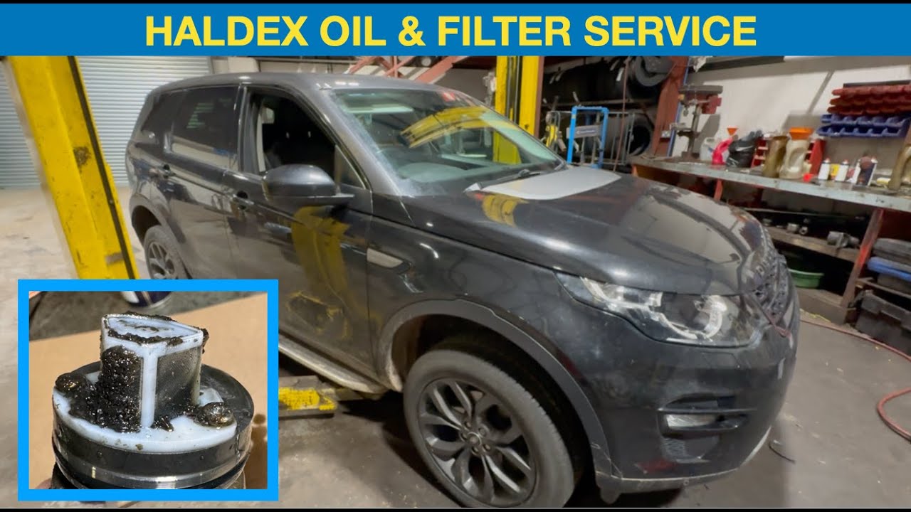 2017 Landrover Discovery Sport Haldex oil & filter change / service