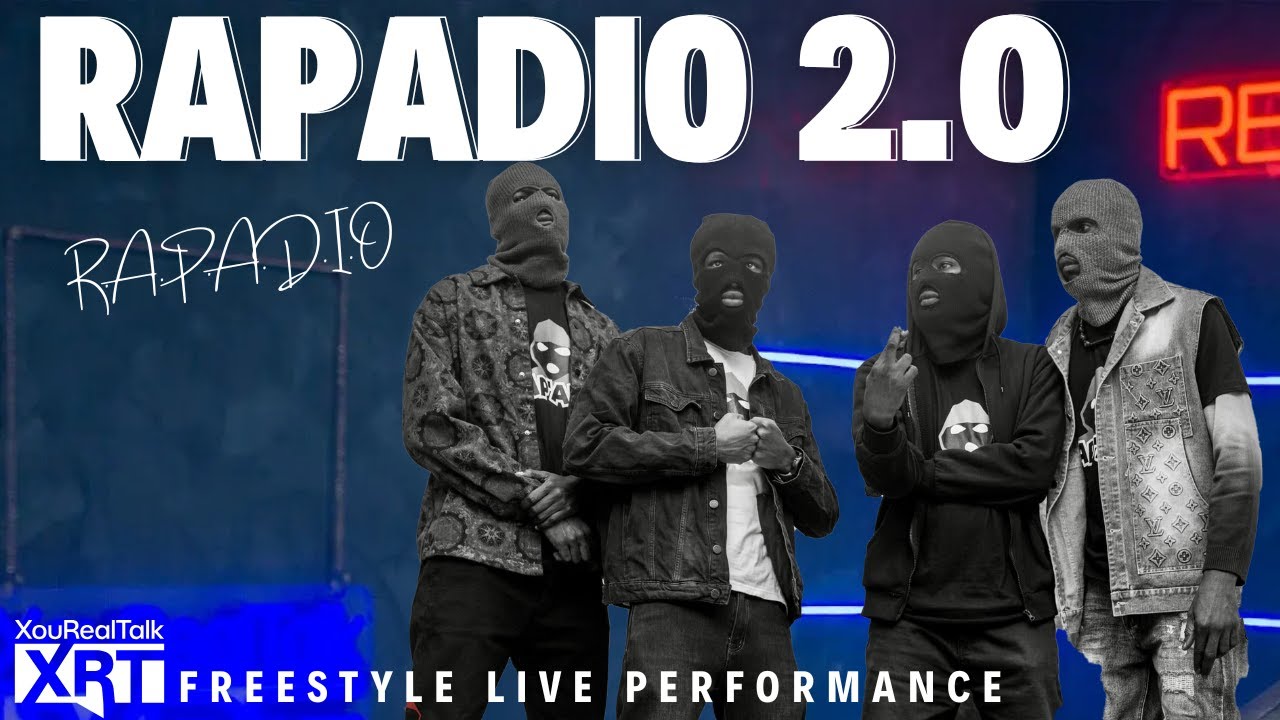 RAPADIO : R.A.P.A.D.I.O 2.0 EN FREESTYLE LIVE PERFORMANCE DANS LE XRT #Rapadio @rapadio1998