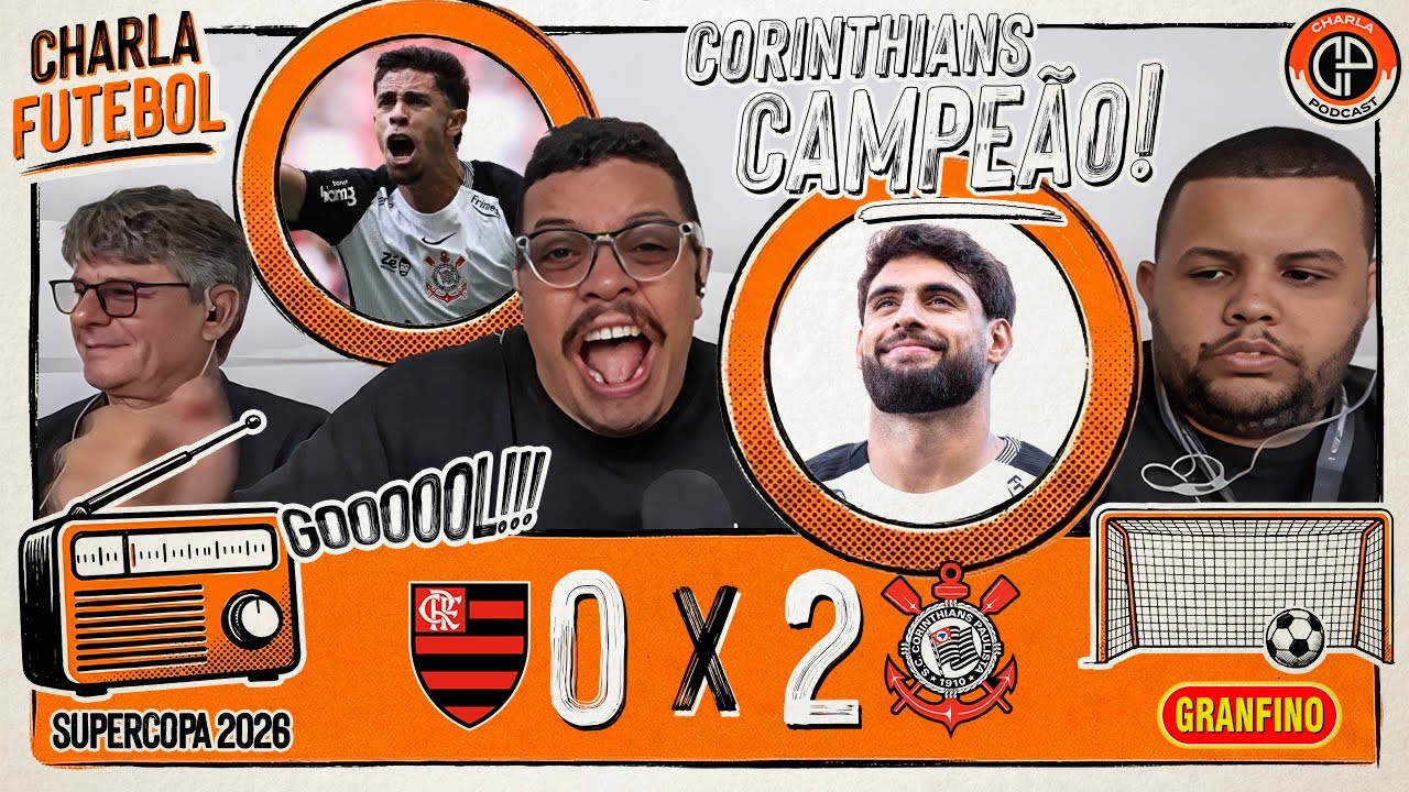 FLAMENGO 0 x 2 CORINTHIANS - TIM&Acirc;O SUPERCAMPE&Atilde;O DO BRASIL (BRUNO CANTARELLI)