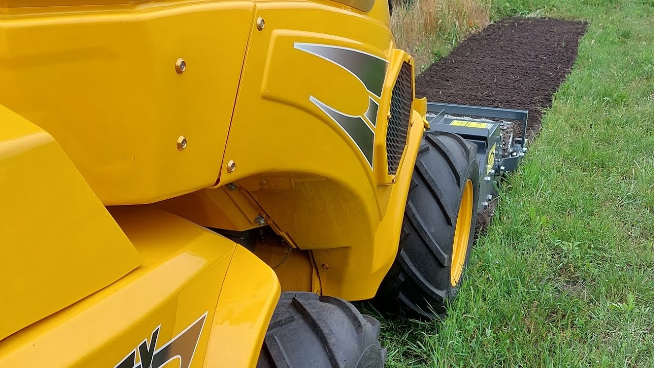 Ładowarka NEX N100 z glebogryzarką separacyjną. @nexgroup1075. Glebogryzarka separacyjna do Avant