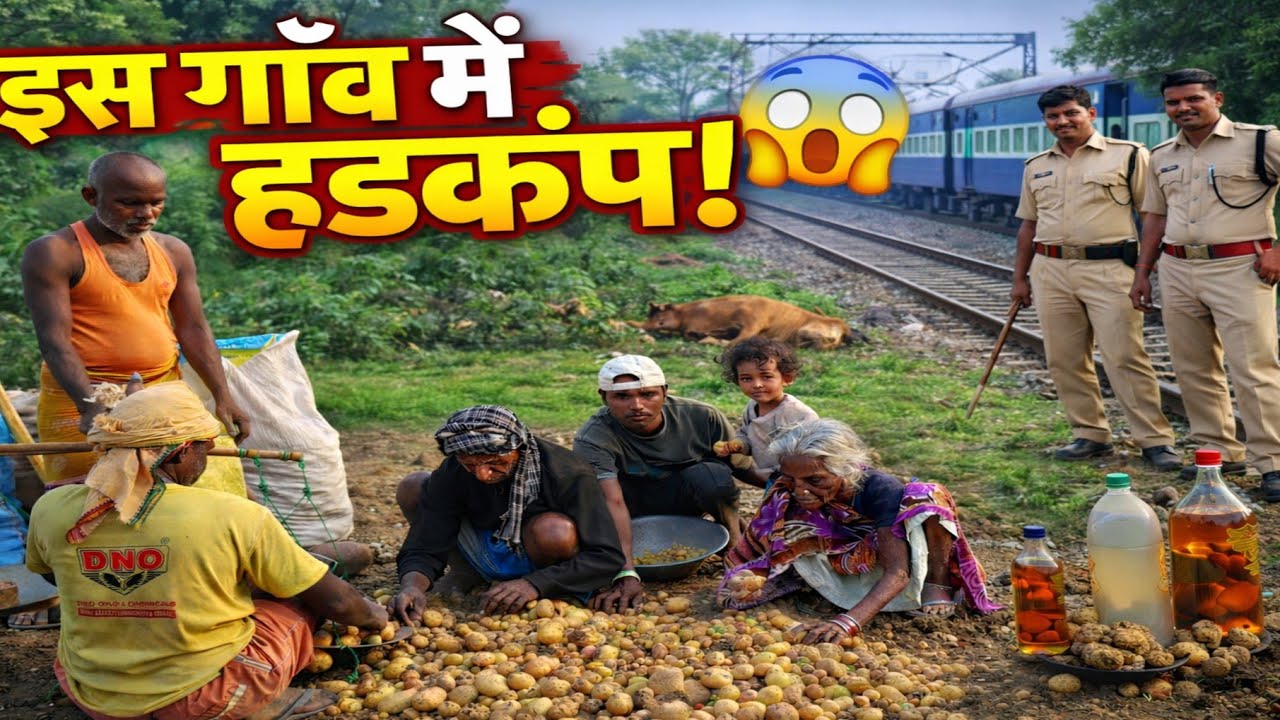 🚨 इस गाँव में मचा हड़कंप 😱 रेलवे ट्रैक पर जो मिला, पुलिस भी रह गई हैरान!