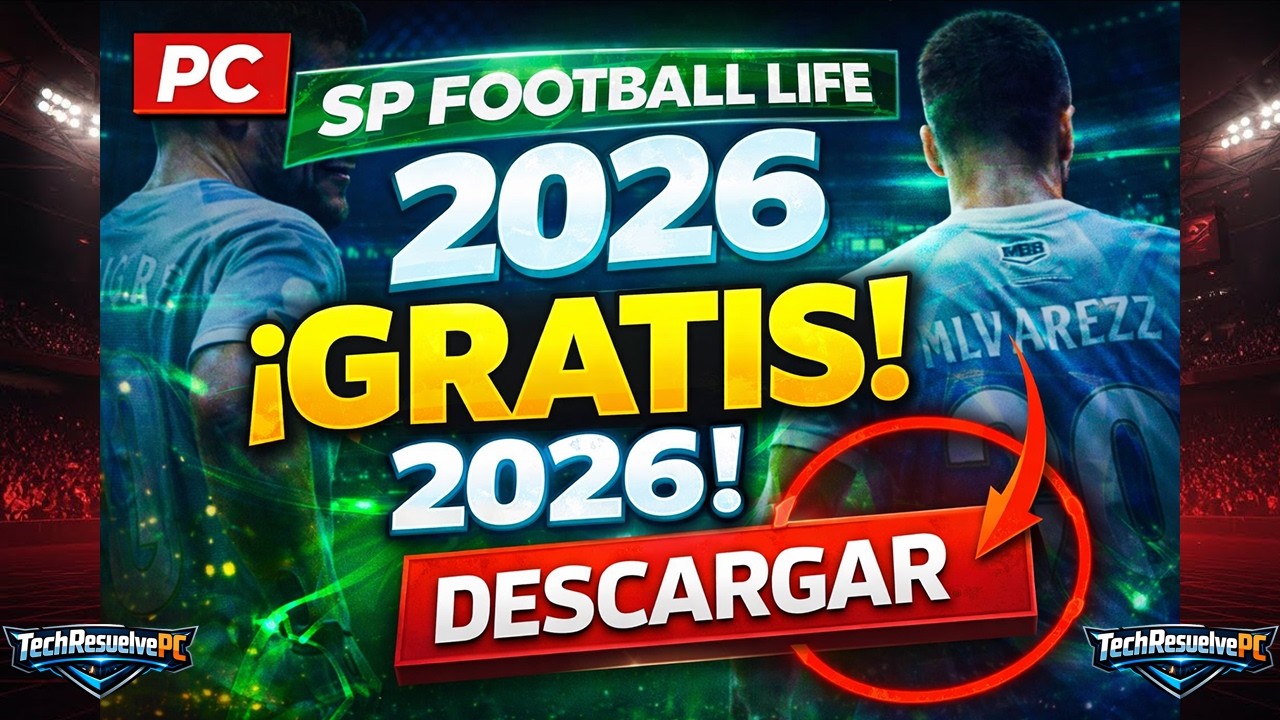 Descargar SP Football Life 2026 para PC GRATIS ⚽ | Instalación Paso a Paso SIN ERRORES (2026)