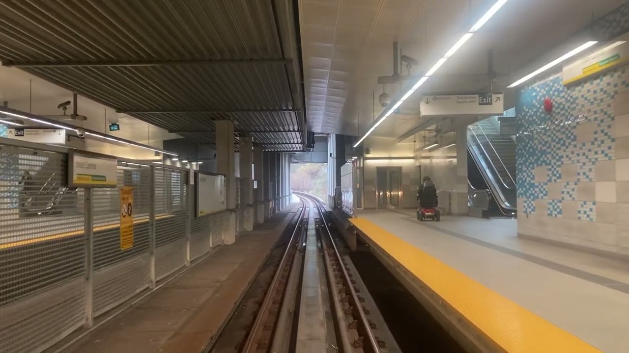 Vancouver Millenium Line Skytrain Cab Ride 🇨🇦