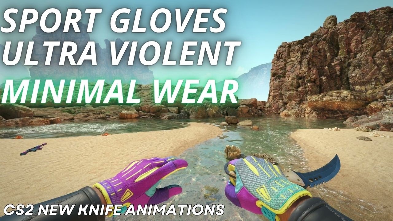 Sport Gloves Ultra Violent (Minimal Wear) | CS2 Skin Showcase