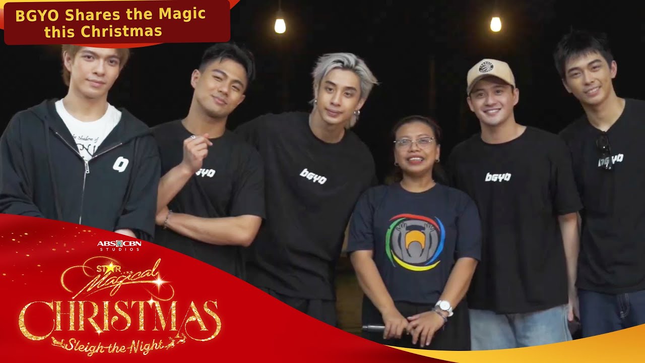 BGYO SHARES THE MAGIC with underprivileged kids | Star Magical Christmas 2025