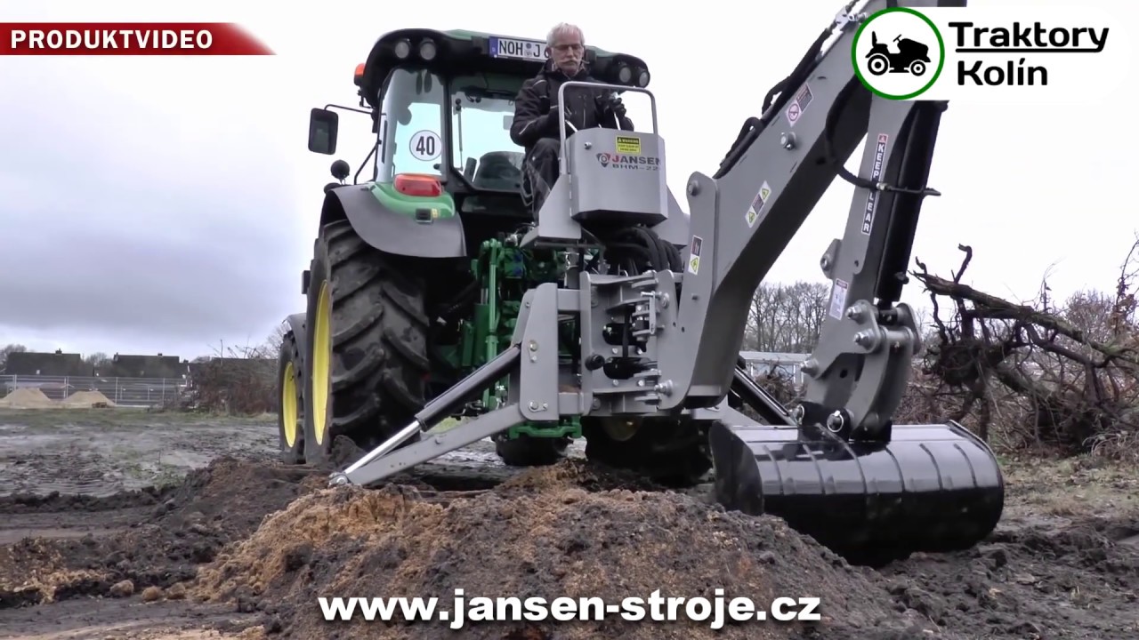 Podkop za traktor Jansen BHM-225 - Traktory Kolín | www.nejlevnejsitraktory.cz