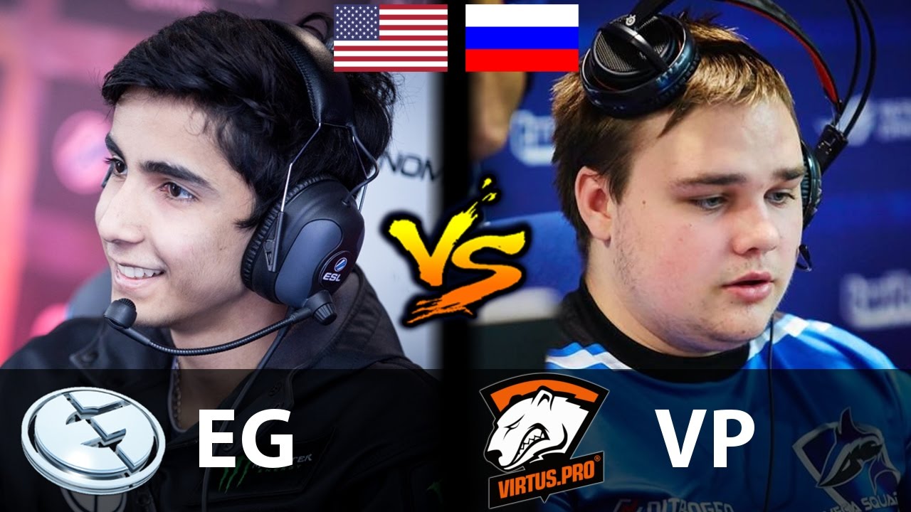 EG vs VP &mdash; [США против РОССИИ] &mdash; Dota 2 6.88f