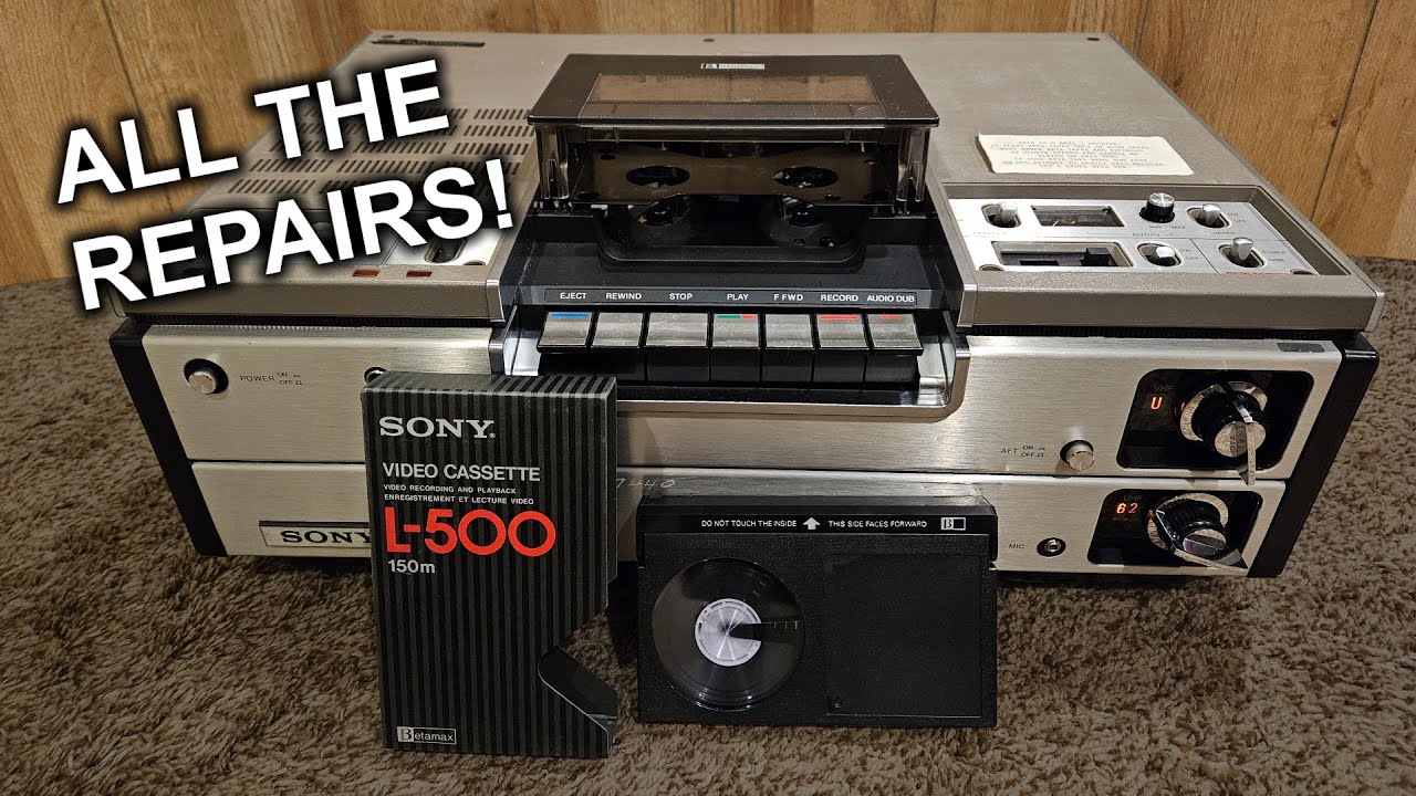 Sony's first Industrial Betamax (SLO-260 from 1977)