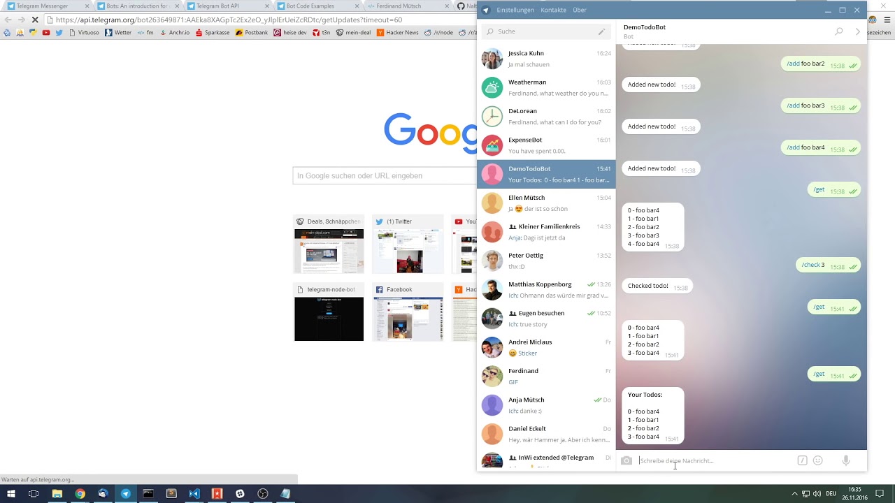 Tutorial  How to create a Telegram Bot with Node js