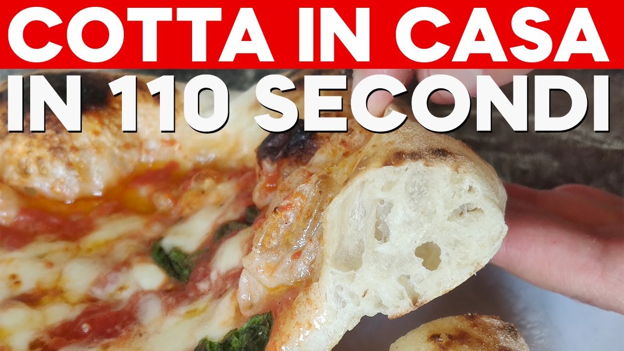Come fare la pizza in casa in 110 secondi col METODO GRIGIO