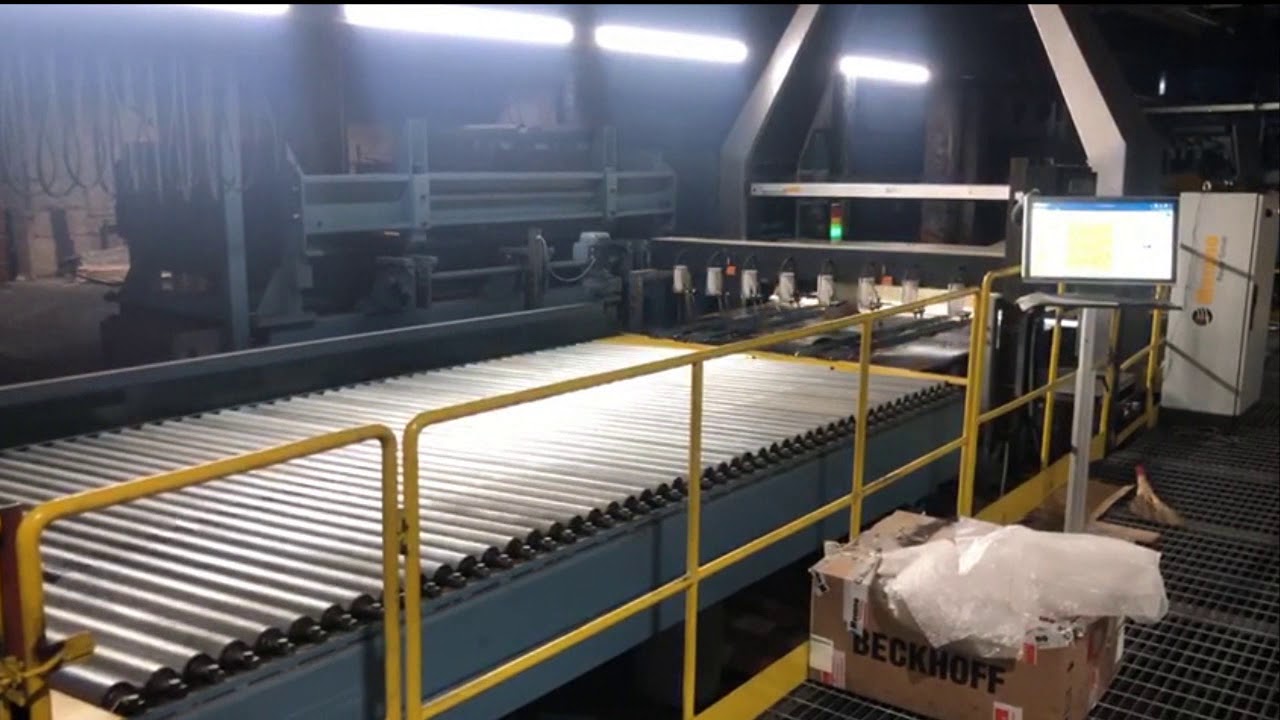 Veneer Roller Dryer with Sorting Line