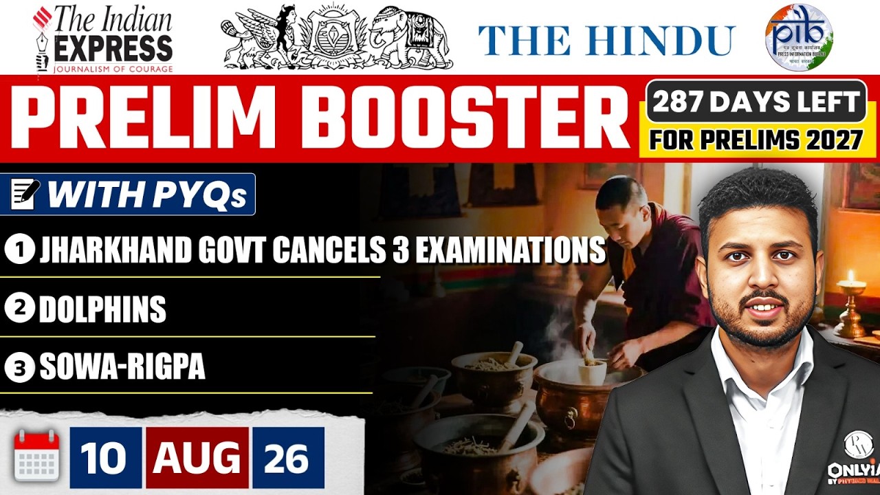 The Hindu News Paper Analysis | 10th August 2026 | Daily Current Affairs by Rishav Sharma Sir