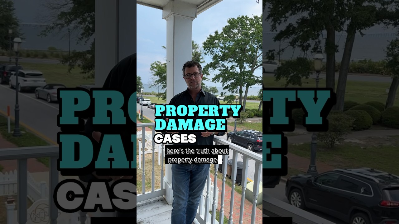 Truth about property damage cases #propertydamage #personalinjurylawyer #lawfirm #injurylawyer