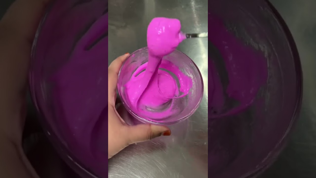how to make slime without using glue and activator. You only need clay, water and shaving foam.