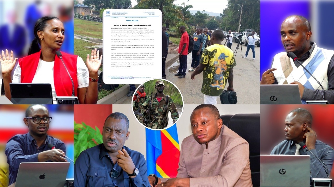 🛑MONUSCO YIGARAMYE ABAKONGOMANI 39 BAVUYE MU RWANDA || KONGOLO YAVUZE KO FDLR IKORESHWA NK'URWITWAZO