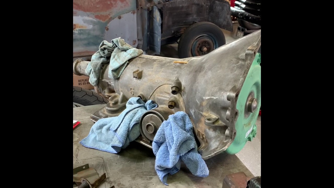 1952 Chevy Pickup Turbo 350 to 700R4 Swap