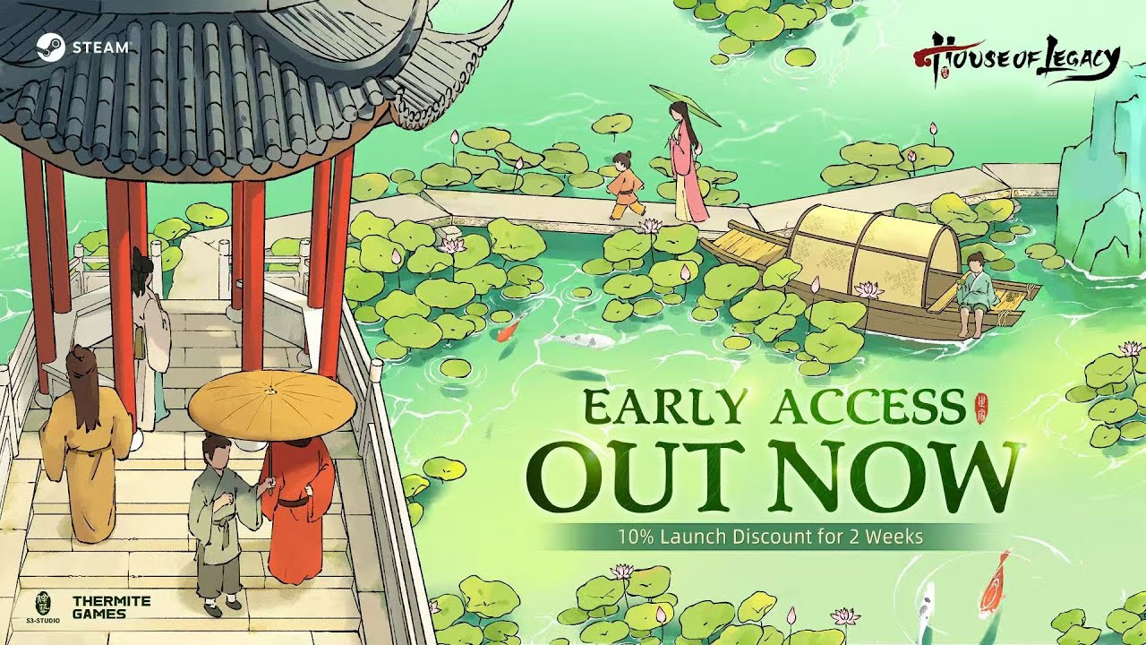 House of Legacy Is Out Now in Early Access! | Build Your Legacy in Ancient China