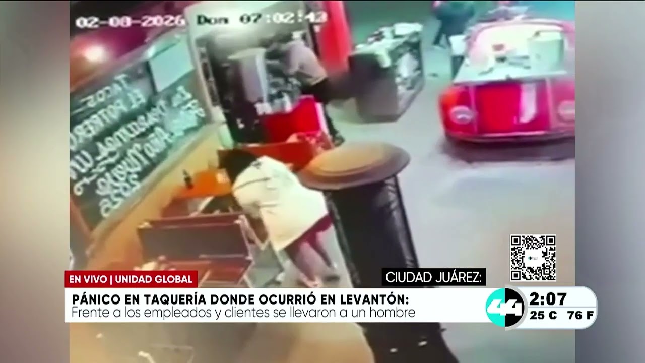 Pánico en taquería donde ocurrió el levantón