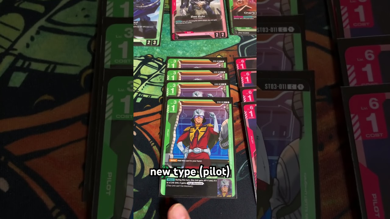 Making The Meta Monday: Rush Deck #gundam  #bandai  #cardgame  #GundamCardGame #GCG #deckbuilding