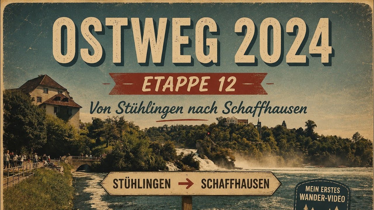 Der Ostweg | Etappe 12 | Von Stühlingen nach Schaffhausen | August 2024