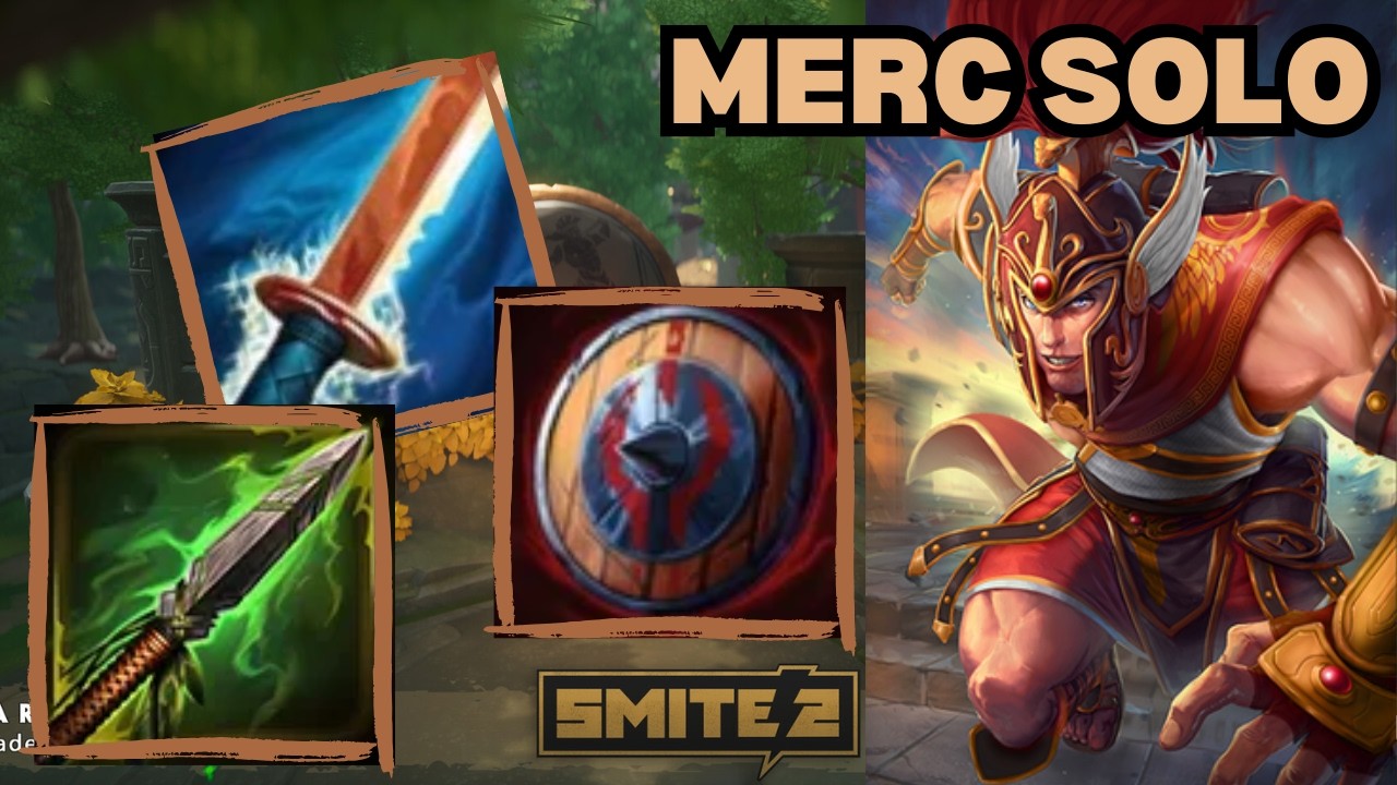 TANK MERC GUUD??? - Mercury Solo Deity Smite 2 Gameplay