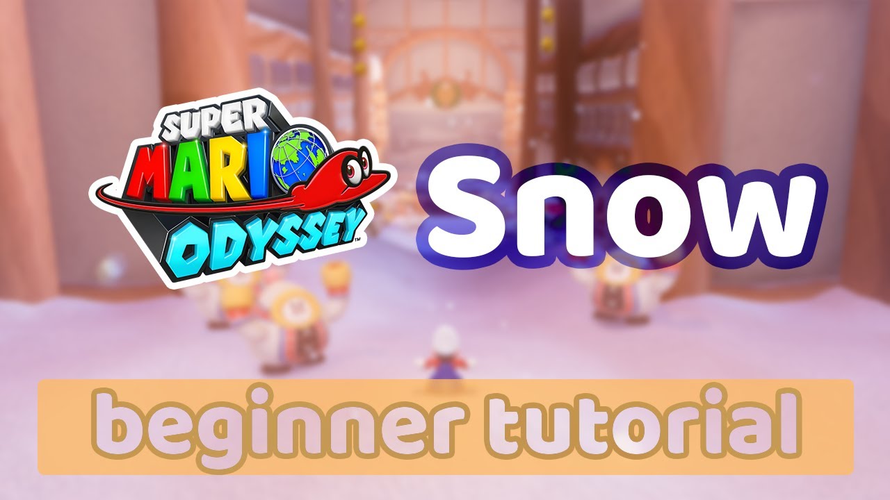 Snow Kingdom | Super Mario Odyssey any% Speedrun Beginner Tutorial